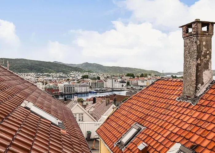 Hébergement de vacances Dinbnb I Skansen Funhouse! Gym, Outdoor-area & Location! Bergen